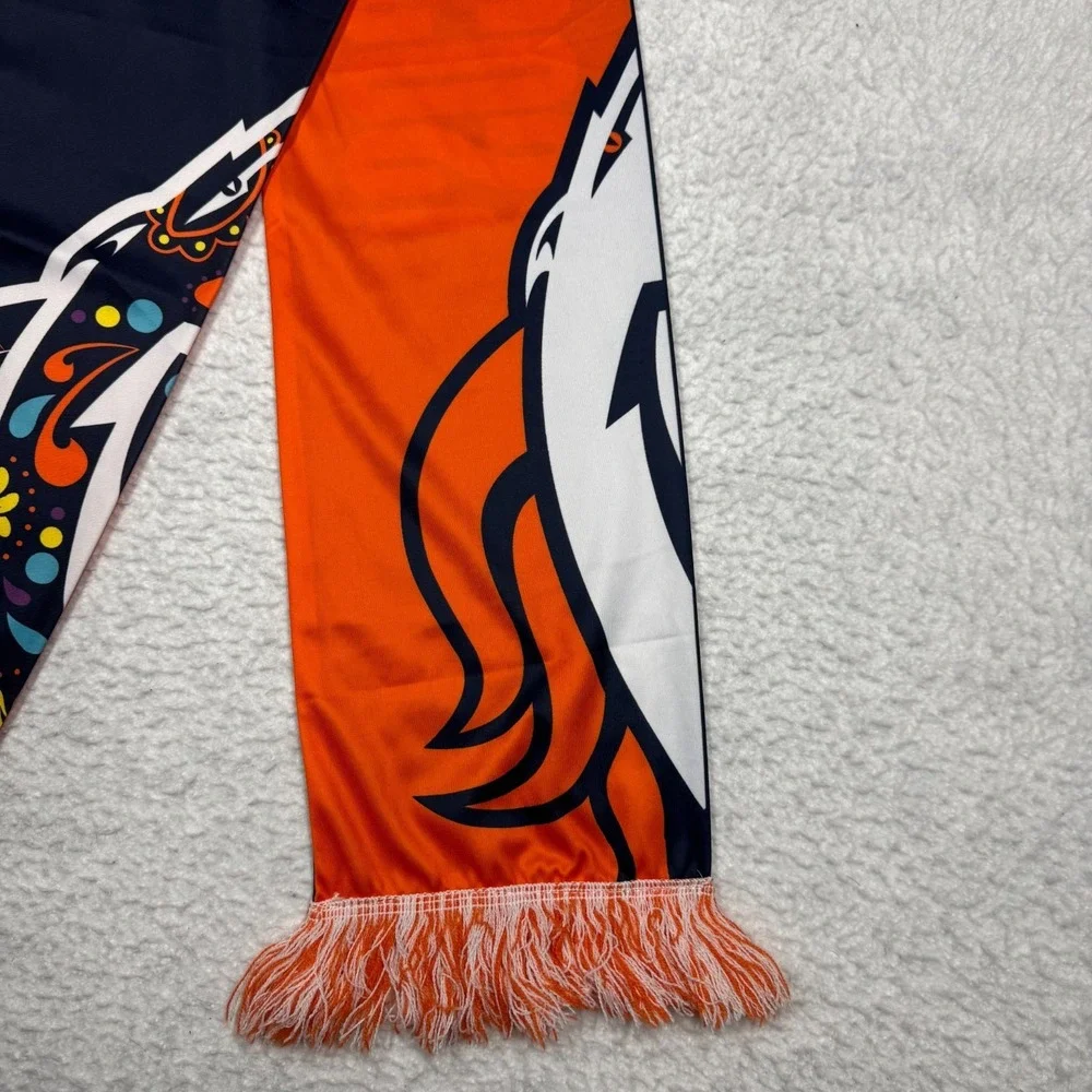 Denver Broncos Official NFL Vamos! Scarf Flower 7